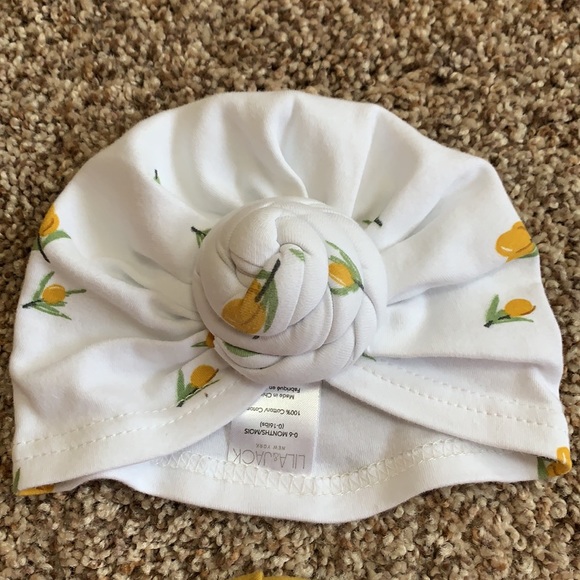Set of 2 brand new Lila & Jack hats 0-6 months - Picture 3 of 6